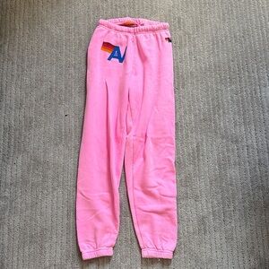Aviator Nation Pink Sweatpants